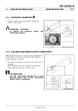 Предварительный просмотр 85 страницы IEMCA MASTER 880-VERSO F Manual For Use And Maintenance