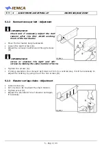 Предварительный просмотр 90 страницы IEMCA MASTER 880-VERSO F Manual For Use And Maintenance