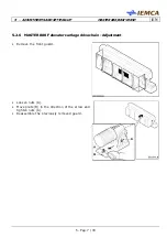 Предварительный просмотр 93 страницы IEMCA MASTER 880-VERSO F Manual For Use And Maintenance