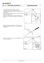 Предварительный просмотр 98 страницы IEMCA MASTER 880-VERSO F Manual For Use And Maintenance