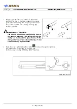 Предварительный просмотр 102 страницы IEMCA MASTER 880-VERSO F Manual For Use And Maintenance