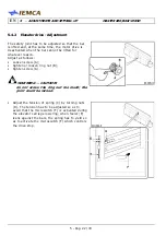 Предварительный просмотр 108 страницы IEMCA MASTER 880-VERSO F Manual For Use And Maintenance