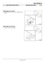 Предварительный просмотр 113 страницы IEMCA MASTER 880-VERSO F Manual For Use And Maintenance