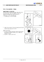 Предварительный просмотр 115 страницы IEMCA MASTER 880-VERSO F Manual For Use And Maintenance