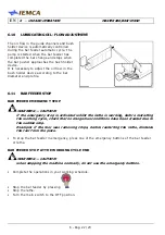 Предварительный просмотр 142 страницы IEMCA MASTER 880-VERSO F Manual For Use And Maintenance