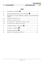 Предварительный просмотр 159 страницы IEMCA MASTER 880-VERSO F Manual For Use And Maintenance