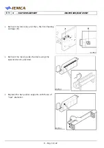 Предварительный просмотр 168 страницы IEMCA MASTER 880-VERSO F Manual For Use And Maintenance