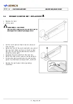 Предварительный просмотр 178 страницы IEMCA MASTER 880-VERSO F Manual For Use And Maintenance