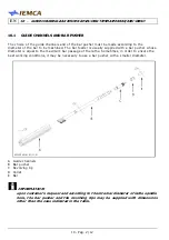 Предварительный просмотр 182 страницы IEMCA MASTER 880-VERSO F Manual For Use And Maintenance