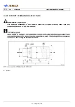 Предварительный просмотр 210 страницы IEMCA MASTER 880-VERSO F Manual For Use And Maintenance