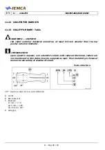 Предварительный просмотр 220 страницы IEMCA MASTER 880-VERSO F Manual For Use And Maintenance