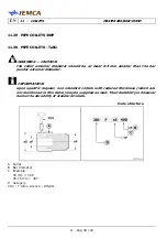 Предварительный просмотр 230 страницы IEMCA MASTER 880-VERSO F Manual For Use And Maintenance