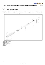 Preview for 183 page of IEMCA MASTER 880-VERSO P Manual For Use And Maintenance