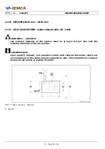 Preview for 226 page of IEMCA MASTER 880-VERSO P Manual For Use And Maintenance