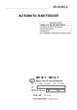 IEMCA SIR 52 F Manual For Use And Maintenance preview