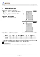 Предварительный просмотр 10 страницы IEMCA SIR 52 F Manual For Use And Maintenance