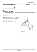 Предварительный просмотр 31 страницы IEMCA SIR 52 F Manual For Use And Maintenance