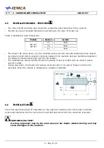 Предварительный просмотр 34 страницы IEMCA SIR 52 F Manual For Use And Maintenance