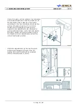 Предварительный просмотр 41 страницы IEMCA SIR 52 F Manual For Use And Maintenance