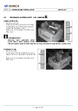 Предварительный просмотр 44 страницы IEMCA SIR 52 F Manual For Use And Maintenance