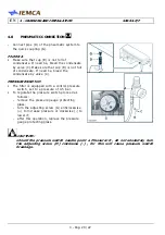 Предварительный просмотр 48 страницы IEMCA SIR 52 F Manual For Use And Maintenance