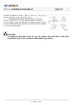 Предварительный просмотр 62 страницы IEMCA SIR 52 F Manual For Use And Maintenance