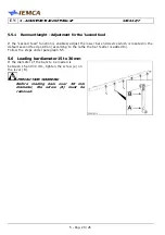 Предварительный просмотр 70 страницы IEMCA SIR 52 F Manual For Use And Maintenance