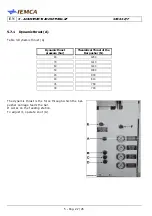 Предварительный просмотр 72 страницы IEMCA SIR 52 F Manual For Use And Maintenance