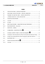 Предварительный просмотр 77 страницы IEMCA SIR 52 F Manual For Use And Maintenance