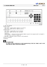 Предварительный просмотр 83 страницы IEMCA SIR 52 F Manual For Use And Maintenance