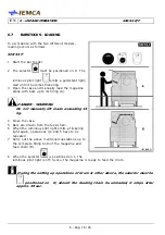 Предварительный просмотр 92 страницы IEMCA SIR 52 F Manual For Use And Maintenance