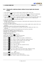 Предварительный просмотр 95 страницы IEMCA SIR 52 F Manual For Use And Maintenance