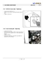 Предварительный просмотр 107 страницы IEMCA SIR 52 F Manual For Use And Maintenance