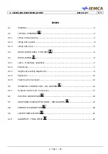 Preview for 29 page of IEMCA SIR 52 P Manual For Use And Maintenance