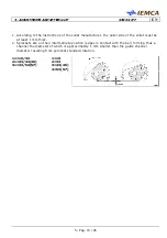 Preview for 65 page of IEMCA SIR 52 P Manual For Use And Maintenance