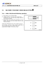 Preview for 66 page of IEMCA SIR 52 P Manual For Use And Maintenance