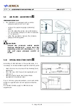 Preview for 76 page of IEMCA SIR 52 P Manual For Use And Maintenance