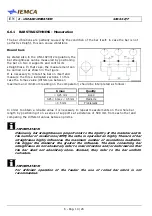 Preview for 90 page of IEMCA SIR 52 P Manual For Use And Maintenance