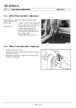 Preview for 104 page of IEMCA SIR 52 P Manual For Use And Maintenance