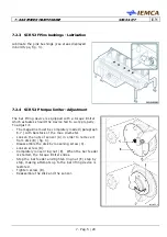 Preview for 105 page of IEMCA SIR 52 P Manual For Use And Maintenance