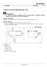 Preview for 161 page of IEMCA SIR 52 P Manual For Use And Maintenance