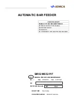 IEMCA SIR52 MS52 F Manual For Use And Maintenance preview