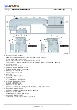 Предварительный просмотр 14 страницы IEMCA SIR52 MS52 F Manual For Use And Maintenance