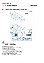 Предварительный просмотр 18 страницы IEMCA SIR52 MS52 F Manual For Use And Maintenance