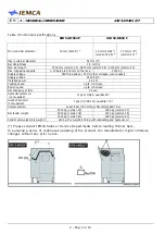 Предварительный просмотр 22 страницы IEMCA SIR52 MS52 F Manual For Use And Maintenance