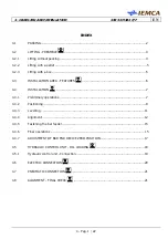 Предварительный просмотр 29 страницы IEMCA SIR52 MS52 F Manual For Use And Maintenance