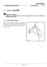 Предварительный просмотр 31 страницы IEMCA SIR52 MS52 F Manual For Use And Maintenance