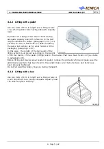 Предварительный просмотр 33 страницы IEMCA SIR52 MS52 F Manual For Use And Maintenance