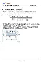 Предварительный просмотр 34 страницы IEMCA SIR52 MS52 F Manual For Use And Maintenance