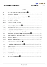 Предварительный просмотр 51 страницы IEMCA SIR52 MS52 F Manual For Use And Maintenance